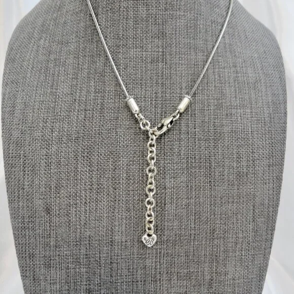 Brighton Doubloom Cross Red Crystal Pendant Necklace - Picture 8 of 8